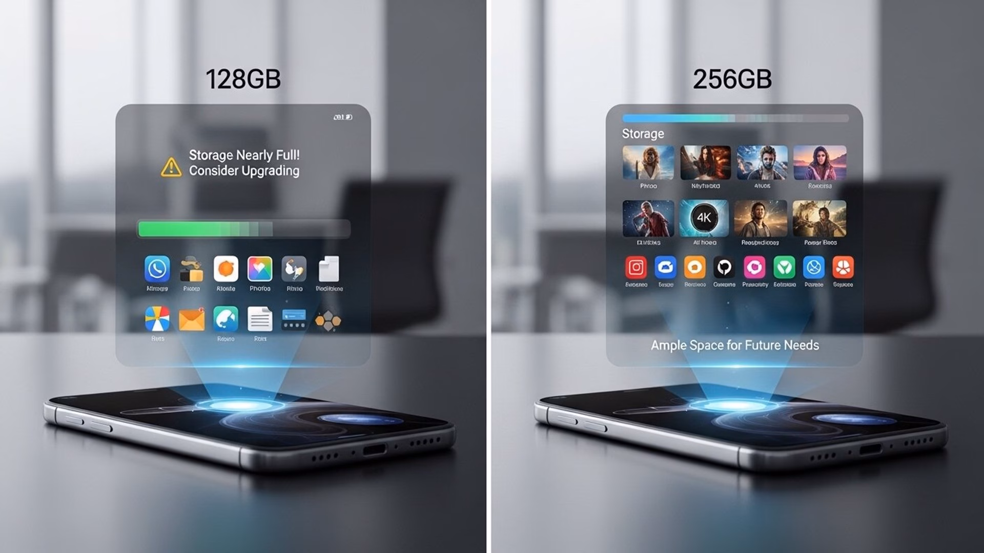 128GB vs 256GB Storage For Phone
